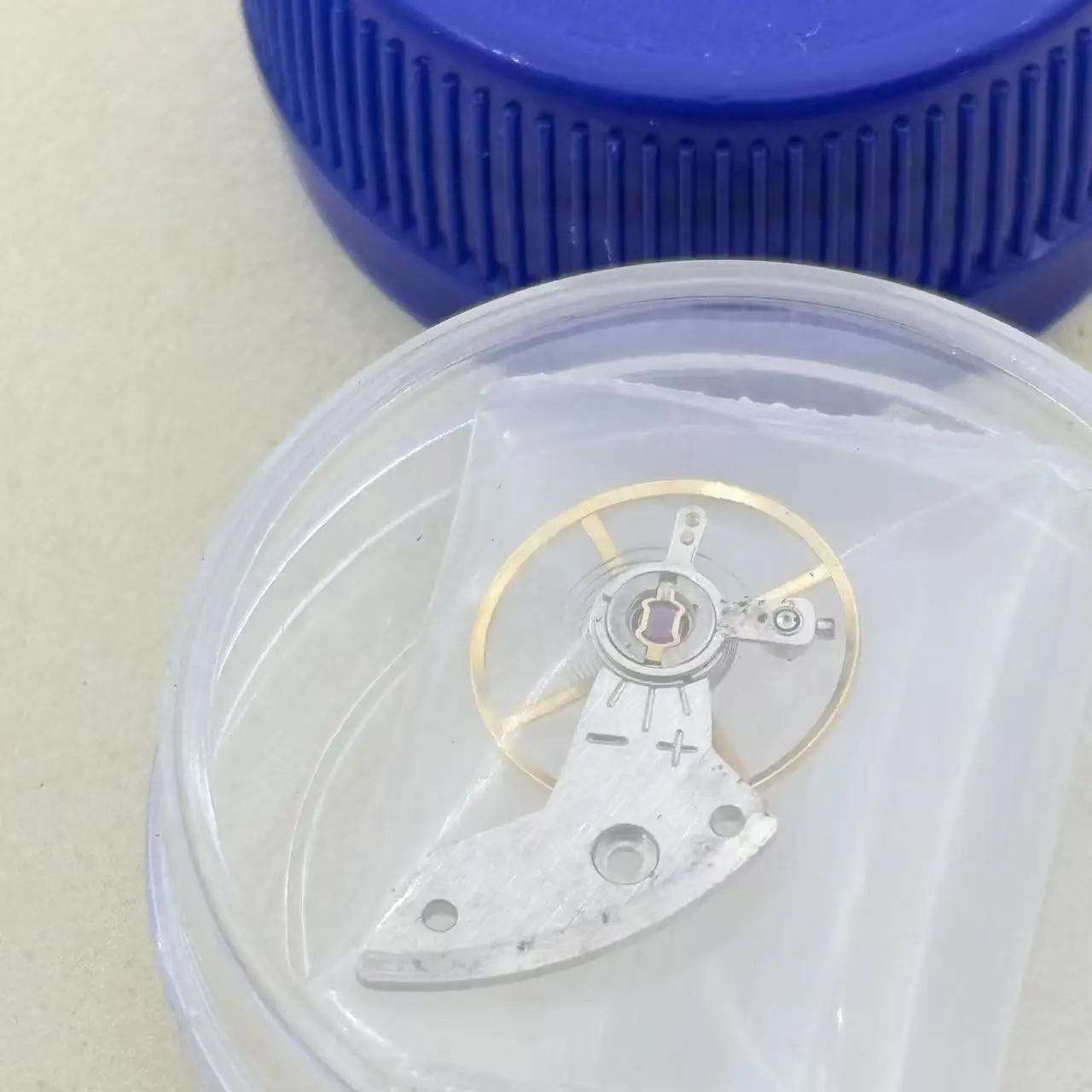 Shanghai 7120 Unified Movement Watch Repair Parts Set Balance Wheel Assembly with Balance Plywood for Watchmakers