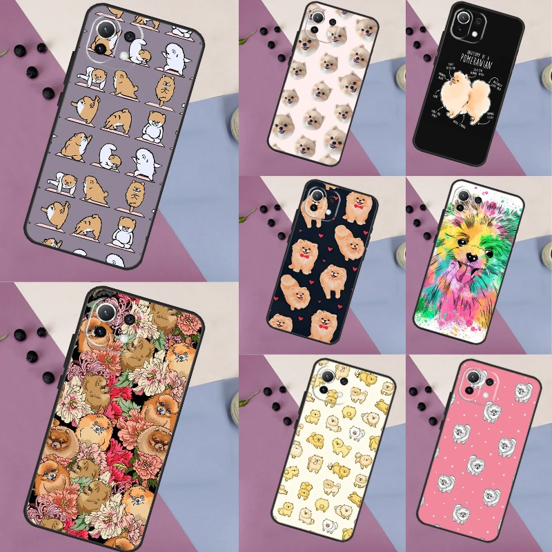 Pomeranian Dog Case For Xiaomi POCO X3 X5 F5 Pro C65 X4 F3 F4 M5s Mi 11T 12T 13T 12 Lite 14 13 Pro Cover