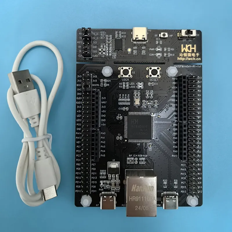 CH32V307-EVT Microcontroller Development Board RISC-V Evaluation Board with Built-in Link