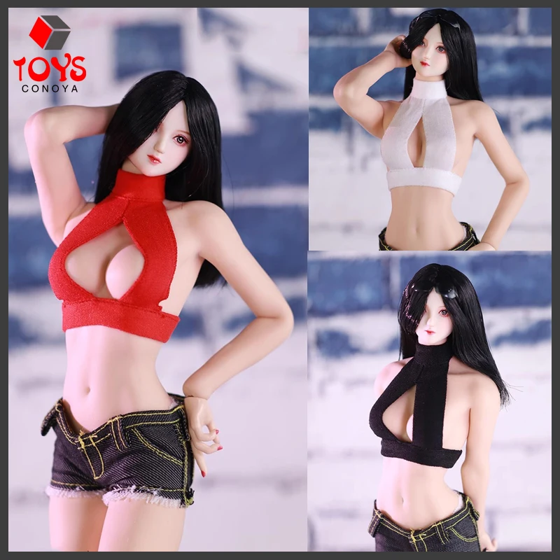 

1/6 Soldier Model Accessories 12 inch Mobile Doll TBL Women's Bag Gel Solid pH Sexy Tank Top
