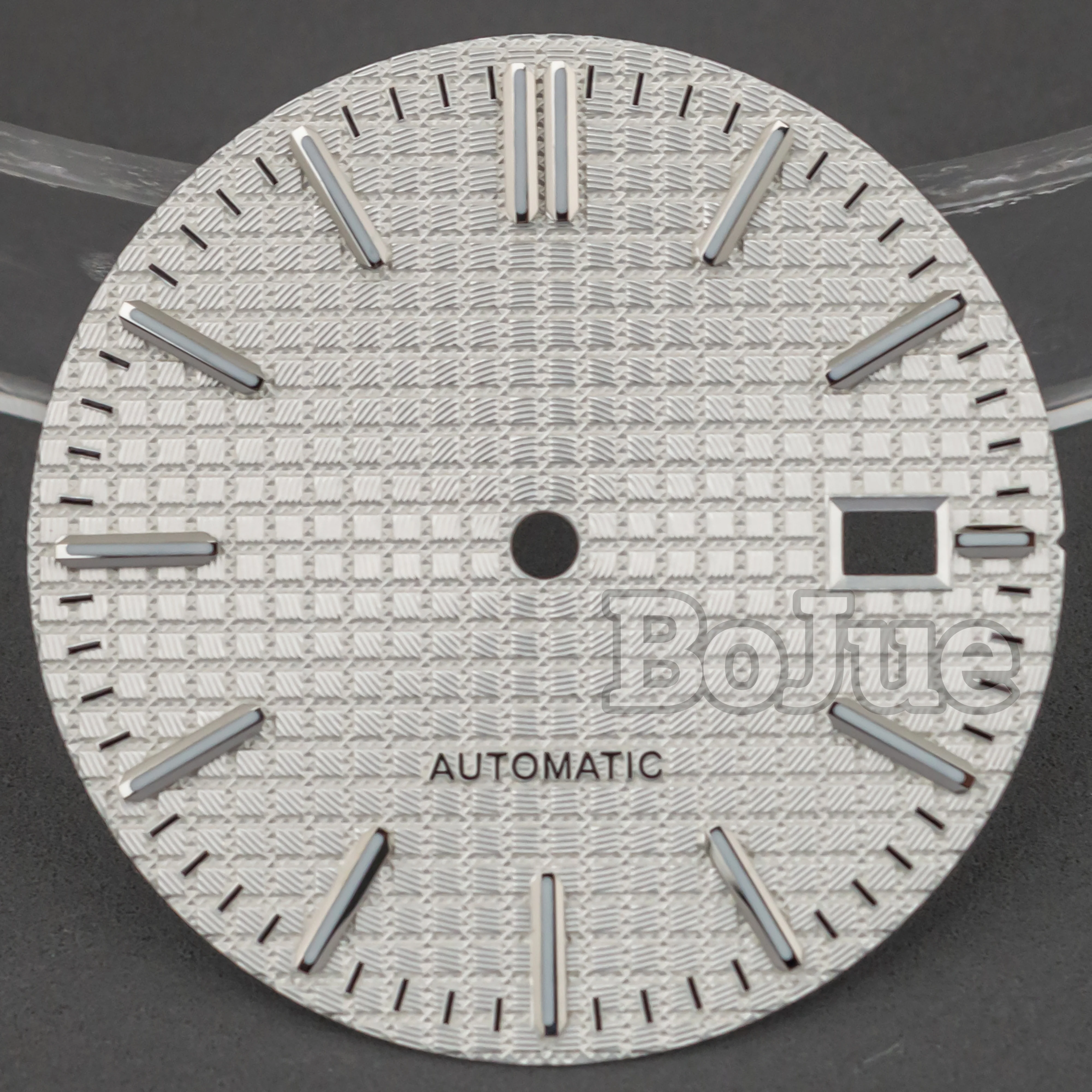 31.8 مللي متر NH35 مؤشرات قرصية خضراء مضيئة مناسبة لحركة Royal oak NH35 NH36 4R 7S NH35 ملحقات الساعة #5