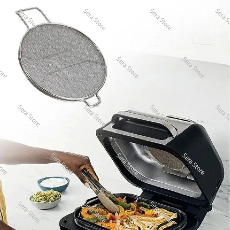 Stainless Steel Splatter Shield for  Foodi IG651 Air Fryer Accessories for  Foodi Smart XL Pro 7-in-1 Indoor Grill