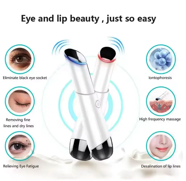 Thérapie électrique de Massage des yeux, élimination des rides, masseur Anti-âge, Machine de beauté, dispositif à Photon à ions négatifs, outils de soins de la peau