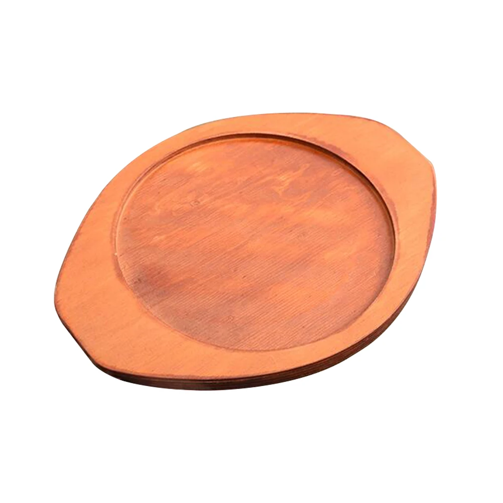 

Wooden Heat Insulated Placemat Coasters Stone Pot Multi-function Holder Smooth Texture Easy Clean Anti-slip Mold