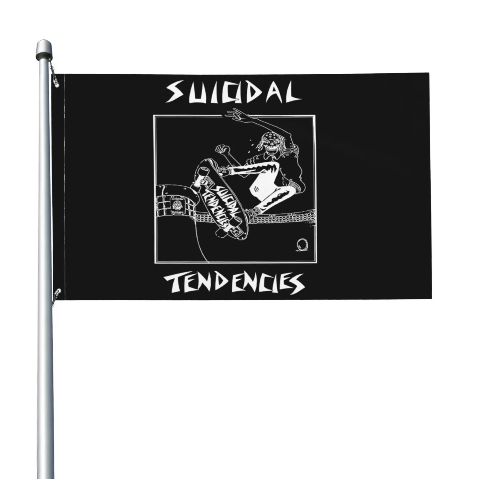 Suicidal Tendencies Skate Hardcore Punk Dogtown Flag Banner Hanging Hanging Business Advertisement Polyester Party