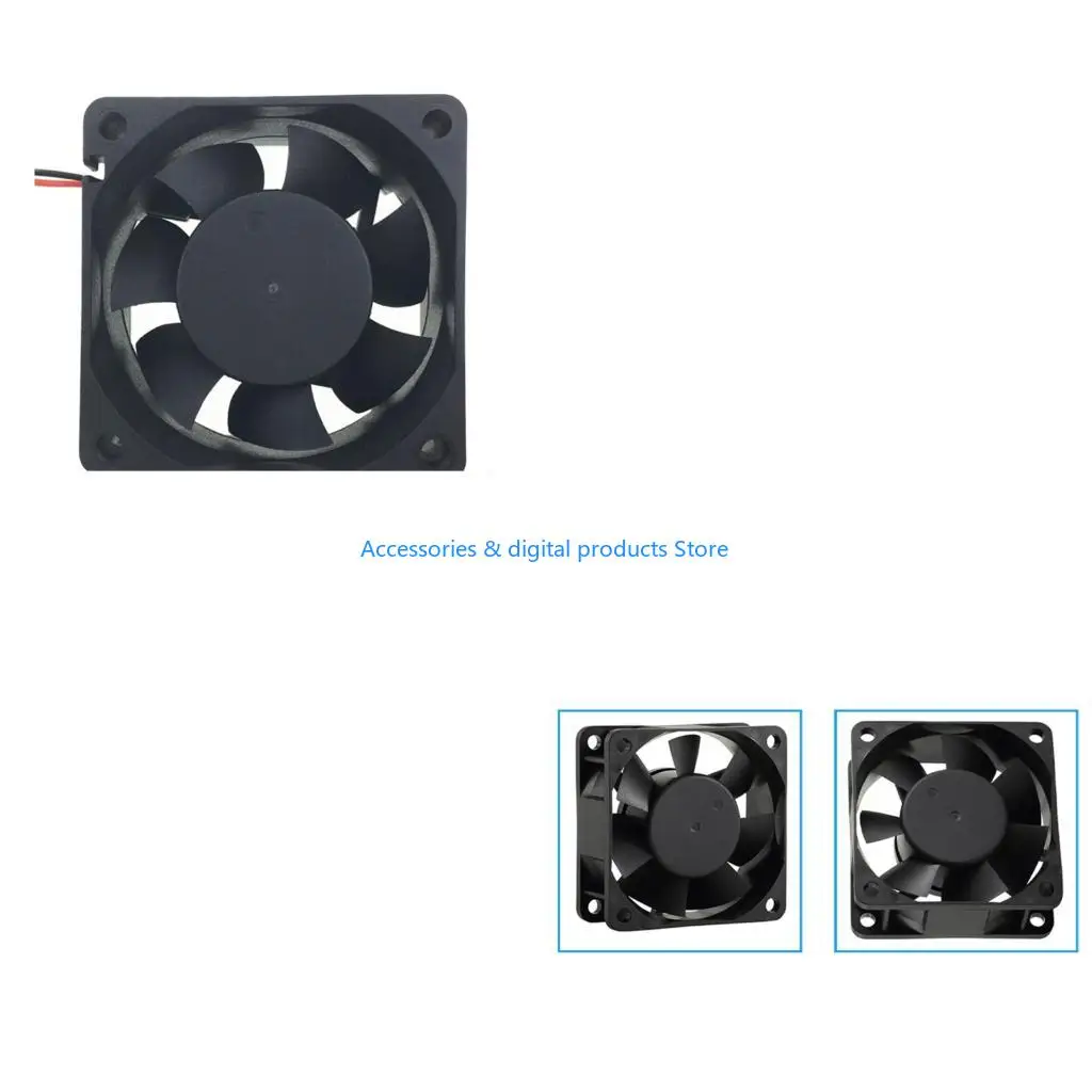 77JD Heavy Duty Computer Case Fan PWM 60mm Fan CPU Cooling Cooling Fan Cooling