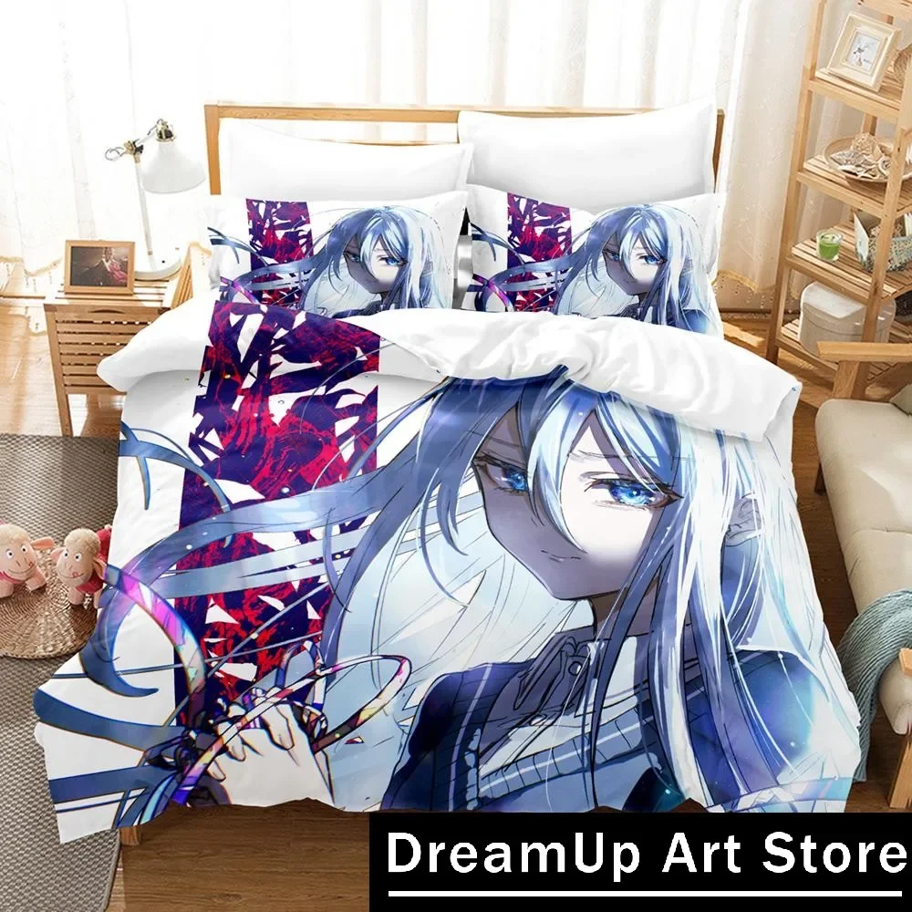 Yoisaki Kanade ensemble de literie dessin animé trois pièces ensemble adulte enfant chambre housse de couette ensemble Kawaii fille colcha de verano cama