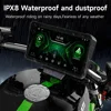 Tragbare 6 Zoll IPX8 Wasserdichte Motorrad GPS Navigation Drahtlose Carplay Android Auto 2K HD Multimedia Recorder Touchscreen 5