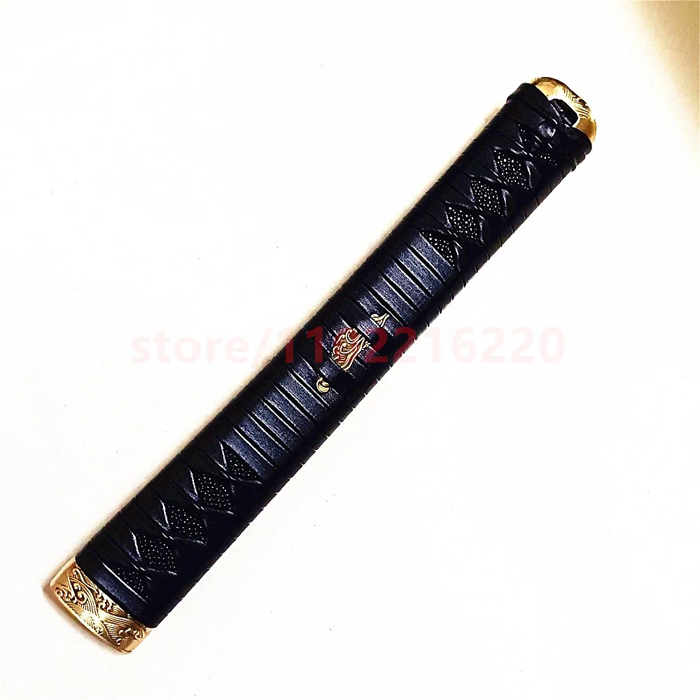 

Exquisite 26cm Tsuka Handle Hilt Brass Fuchi Kashira Menuki For Japanese Real Japan Samurai Katana Sword FIttings Nice