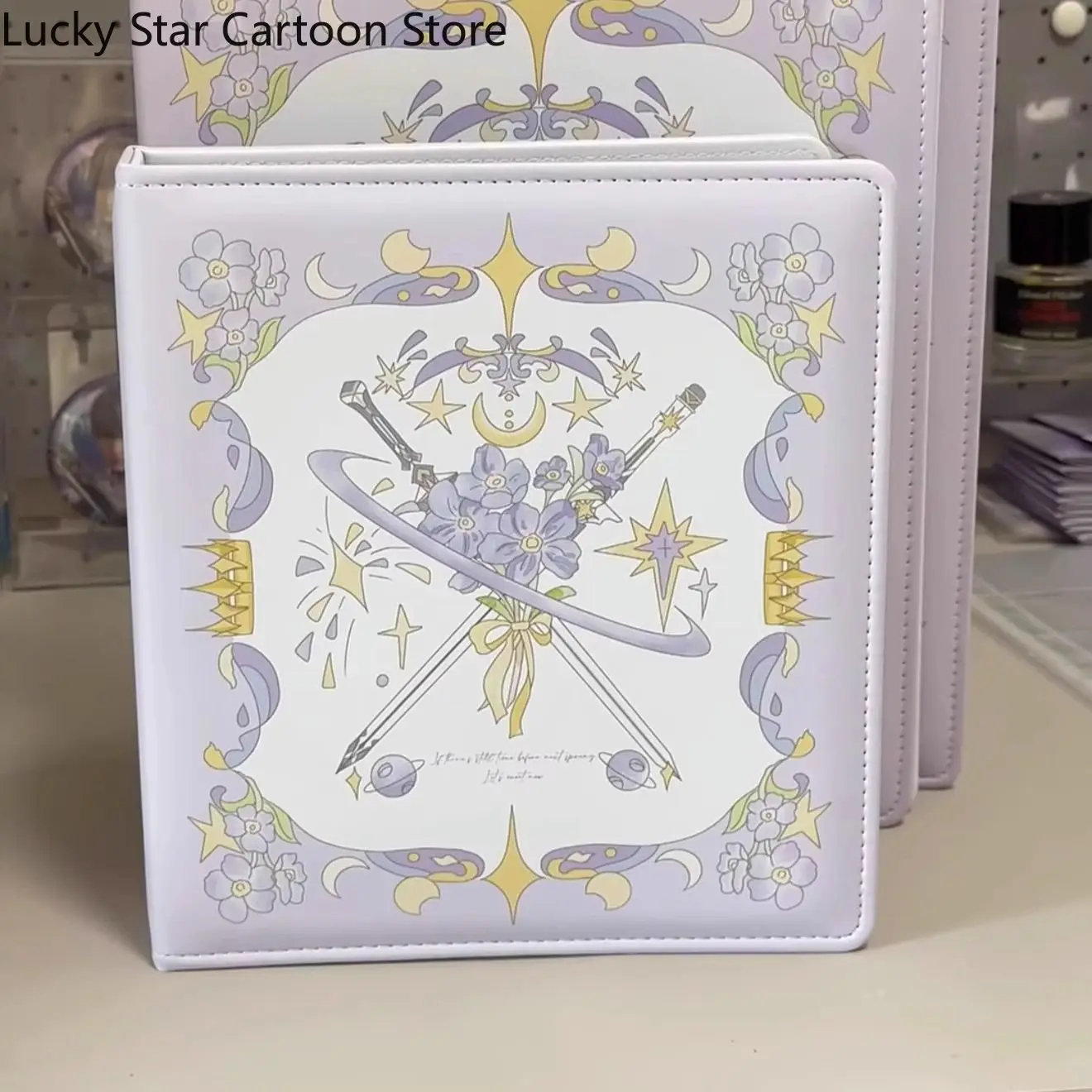 أنيمي الطرفية Xavier Love and Deepspace تأثيري الكرتون A5 بطاقة جلدية كتاب بطاقة صغيرة تخزين ألبوم هدية عيد ميلاد