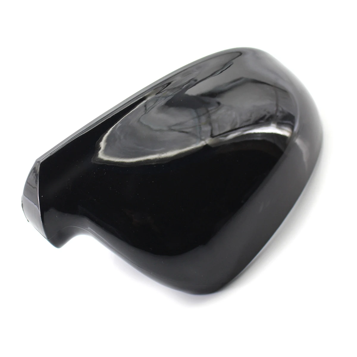 Gloss Black Wing Mirror Door Cap Cover Case Housing For  Golf Rabbit Jetta MK5 2006-2010