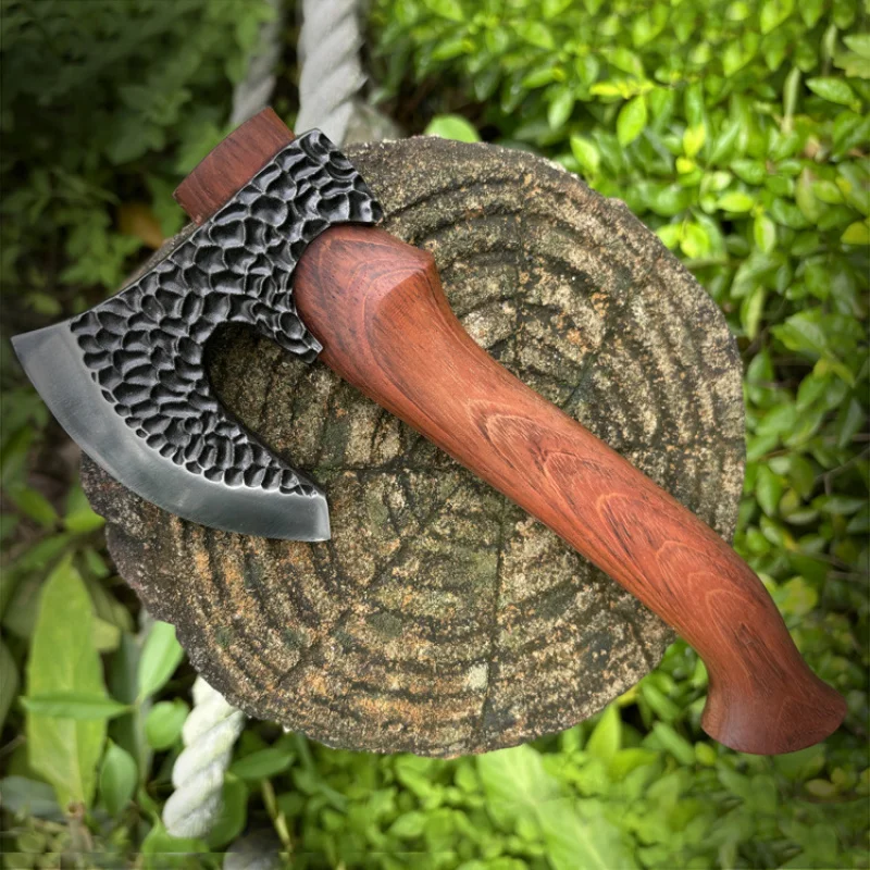 Foreign Trade Outdoor Multi-Function Firewood Chopping Artifact Household Woodworking Hand-Forged Camping Axe