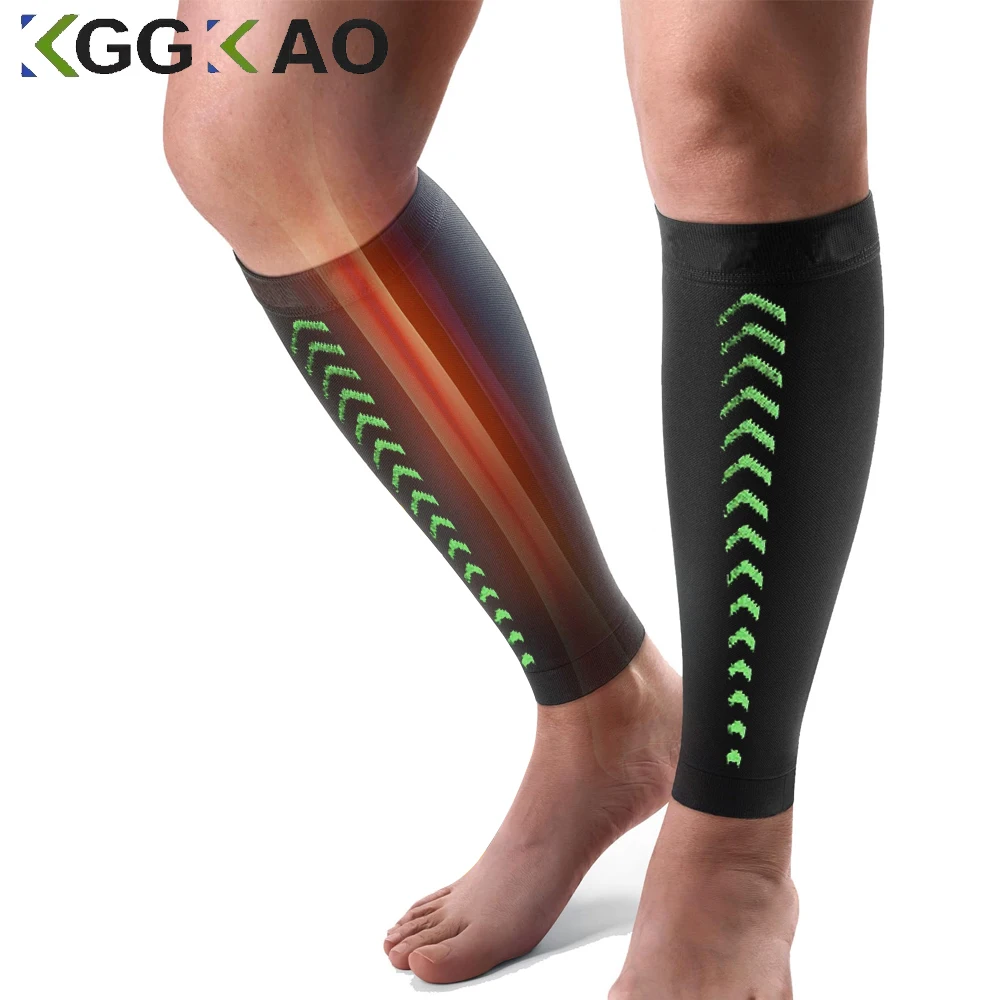 

1 Pair Calf Compression Sleeve for Men and Women for Support Running Shin Splints Varicose Veins Pain Relief Cycling