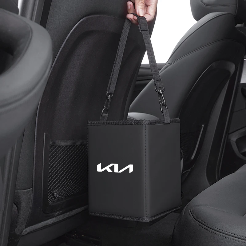 كيا سيارة صندوق تخزين القمامة متعدد الوظائف تنظيم حقيبة لكيا EV6 ستينغر ريو سورينتو بيكانتو Ceed Borrego Syros K4 K5 K8 K9 #4
