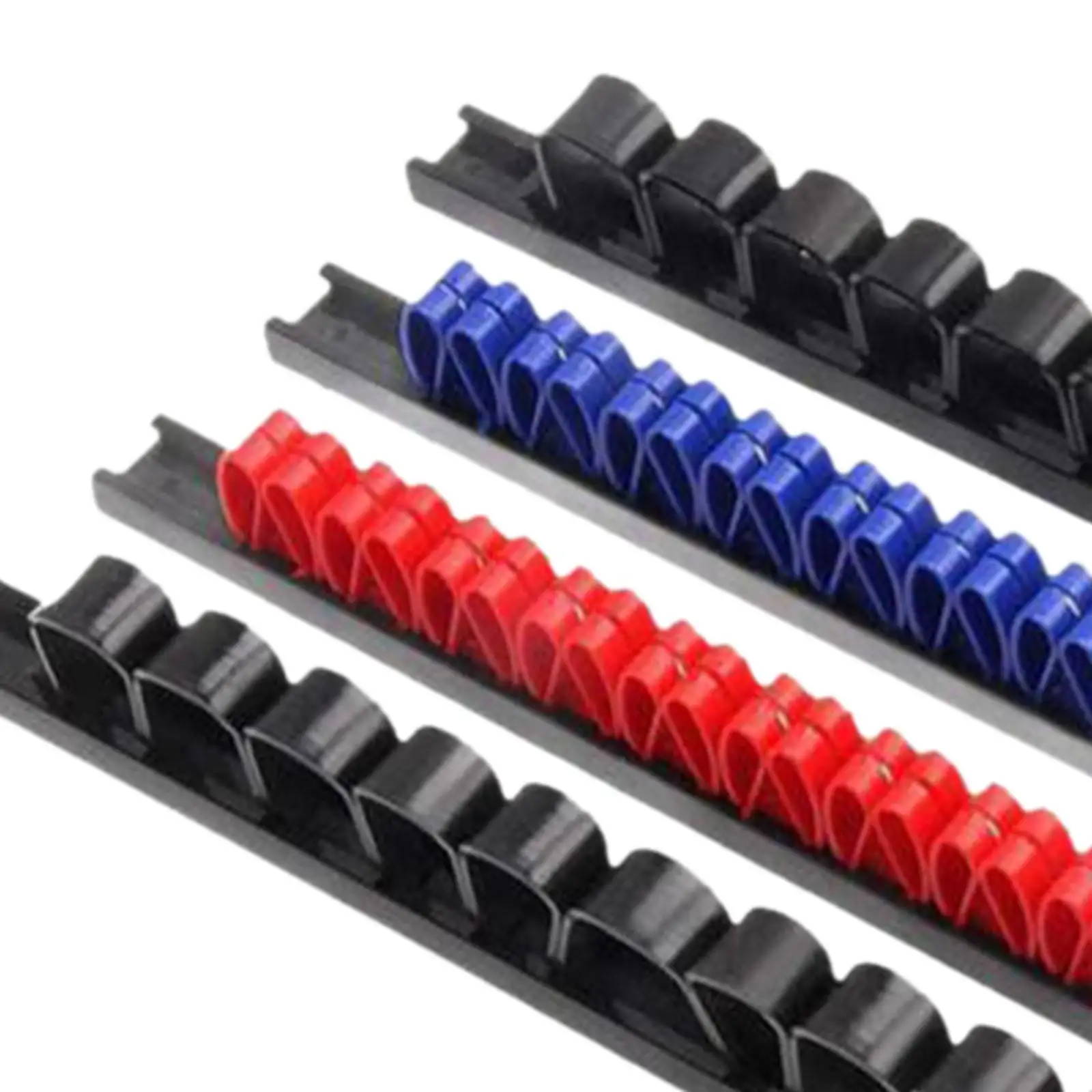 Screwdriver Organizers Wall Mount PP Tools Rack Hardware Display Holder for Garage Cabinet Workbench