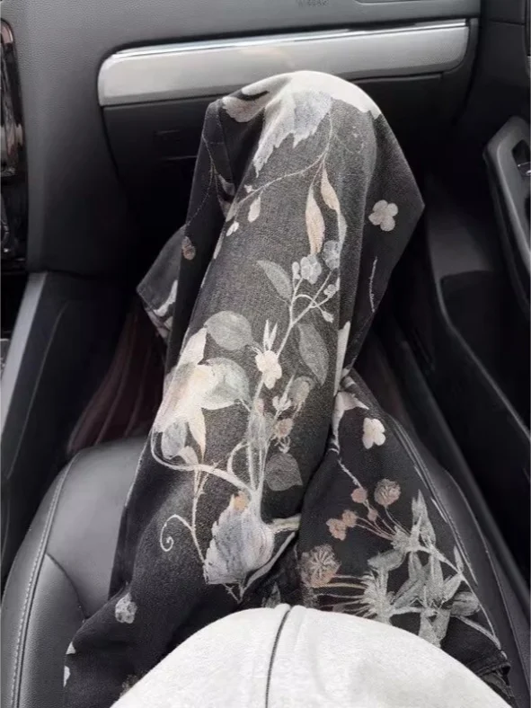 

Мужские джинсы Cleanfit с цветочным узором, прямые, повседневные, длинные брюки, модный дизайн, удобная посадка