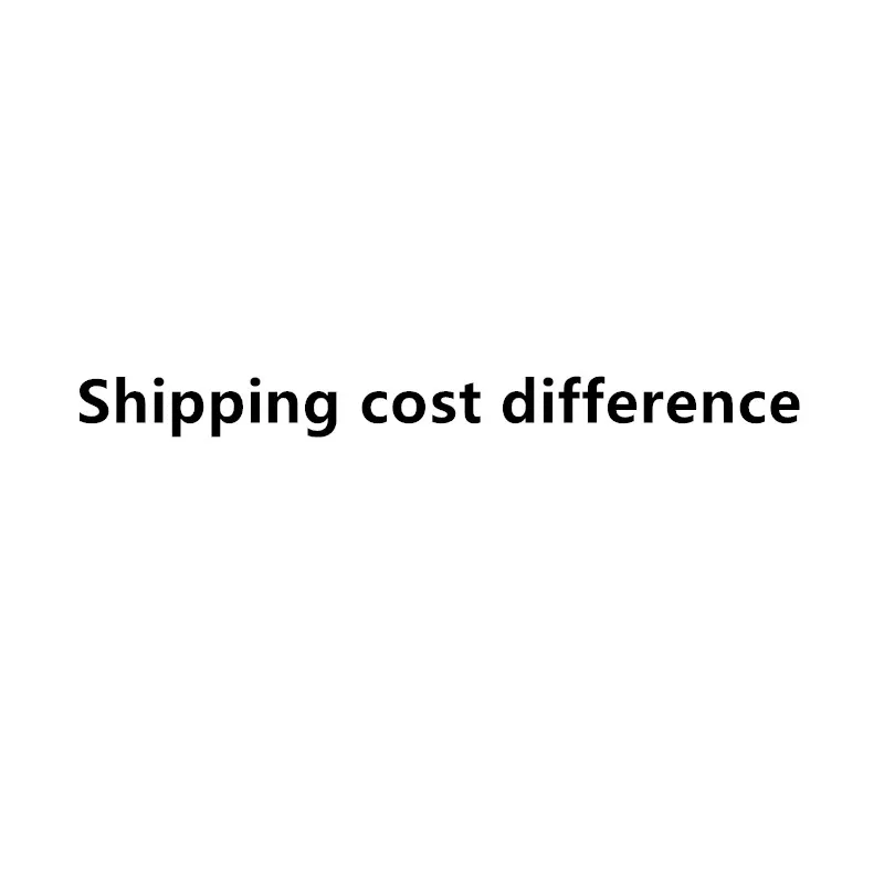 Shipping cost difference Price difference compensation for goods