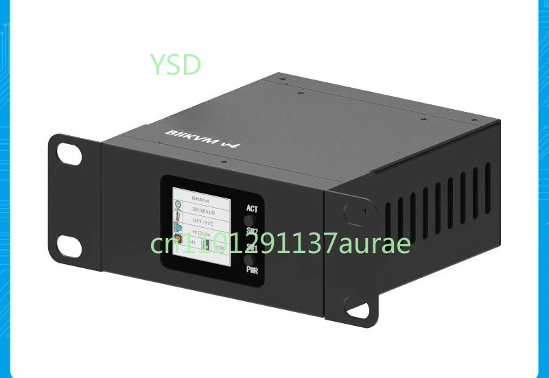 

BliKVM v4 KVM через IP PoE, пульт дистанционного управления и обслуживание, выходная петля HDMI ipkvm