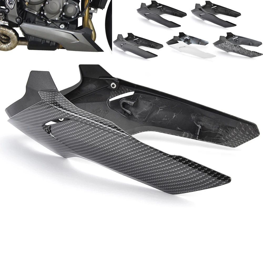 

Для Triumph Street Triple 765 R RS 2020 2021 2022, нижний спойлер двигателя мотоцикла, защита обтекателя, шасси