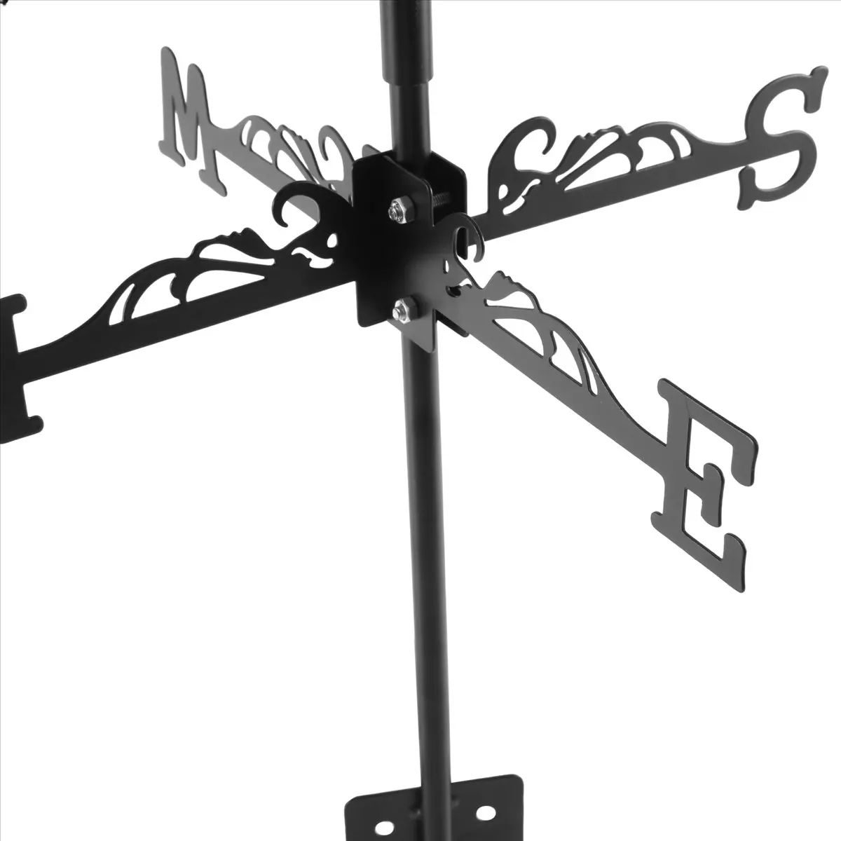 A32I Animal Iron Wind Vane, Weather Vane, Roof Weather Vane Wind Direction Indicator Roof Decoration Accessories