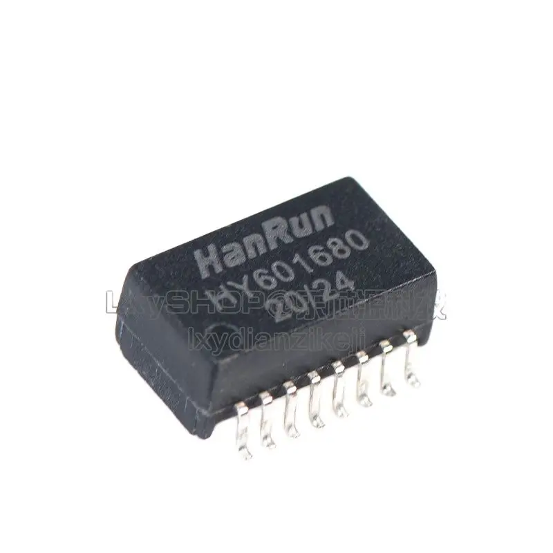 10pcs/original genuine patch HY601680 SOP-16 100Base-T single port network transformer module