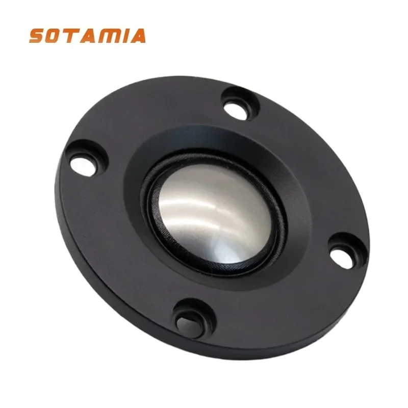 SOTAMIA 2Pcs 2 Inch 52MM Tweeter HIFI Speaker 4 Ohm 15W 20 Core Titanium Film Dome Treble Speaker Neodymium HIFI Loudspeaker