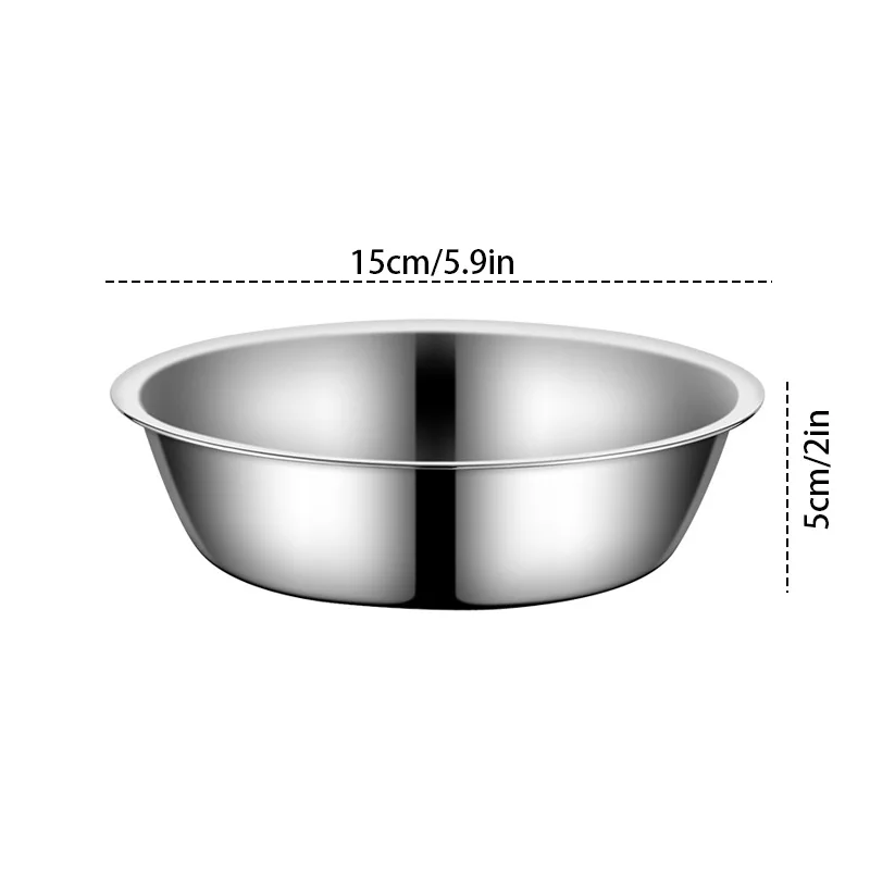 Quality Paw Stainless Steel Pet Dog Bowl Feeder Skidproof Anti-ant Shape Cat Dog Bowls Food Accessories Pet Supplies 2 Sizes