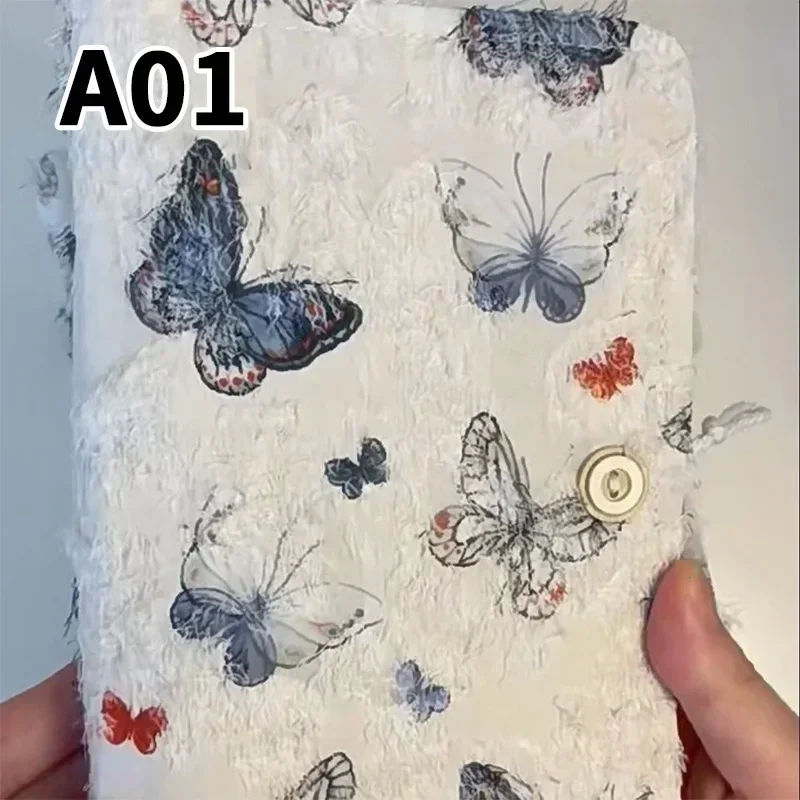 Butterfly Flower Pattern a5 Binder Photo Album Kpop Idol Card Photo Collection Books Loose-leaf Album Photocard Holder Gift