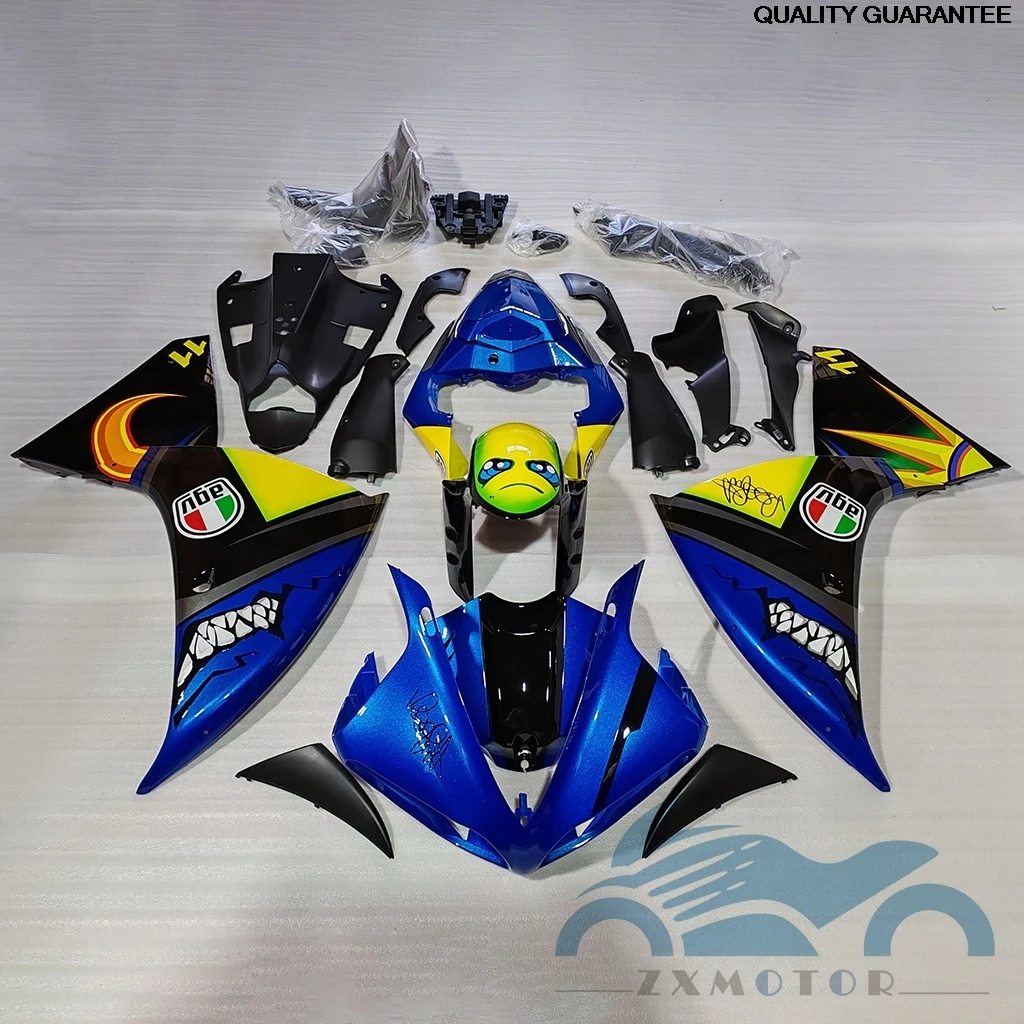 Motorcycle cover Shark Stickers Fairing kit fit For YAMAHA R1 2013 2014 YZF R1 YZFR1 fairings