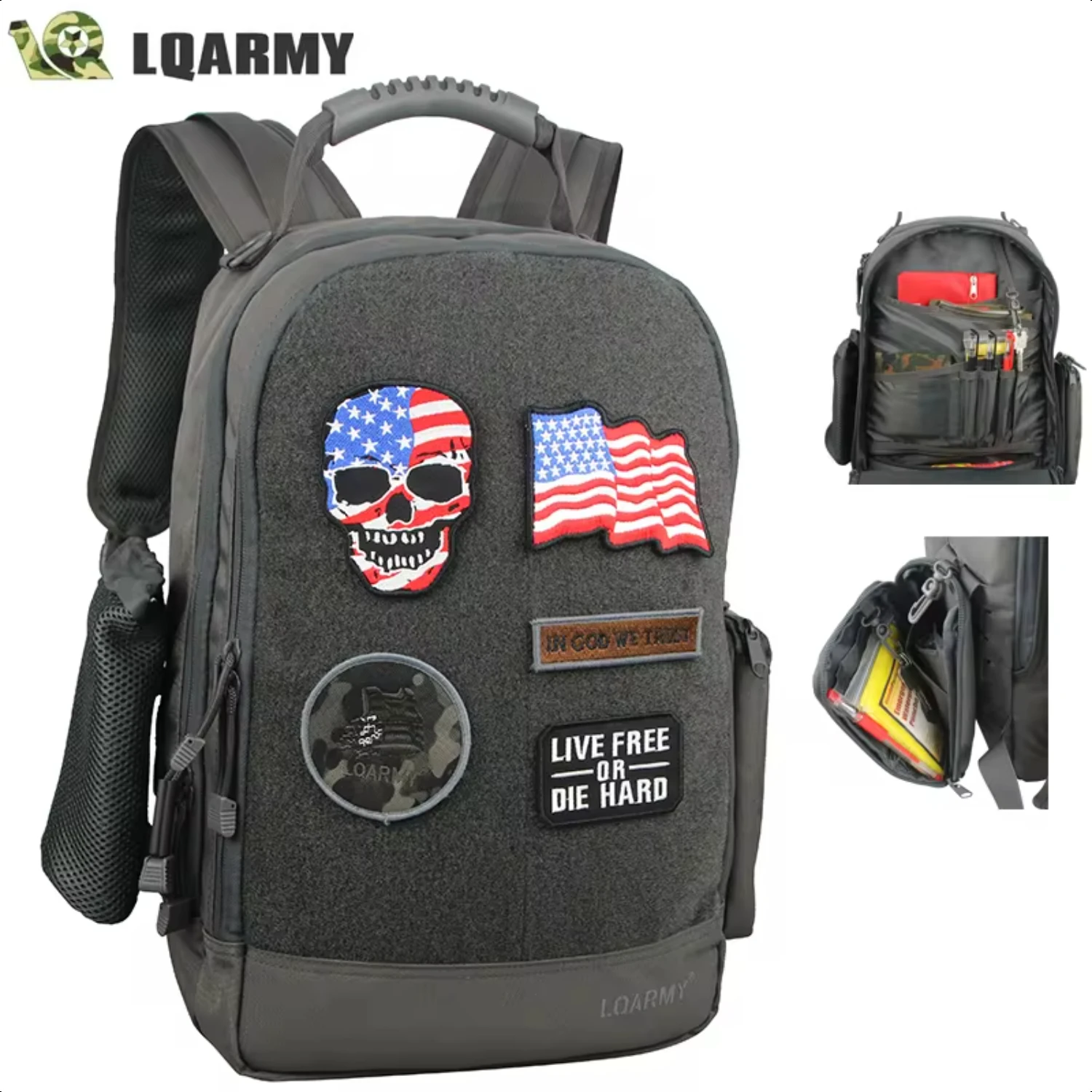 

New 35L Outdoor Tactical Backpack Military Rucksacks Men Waterproof Multi- Military Tactical Laptop