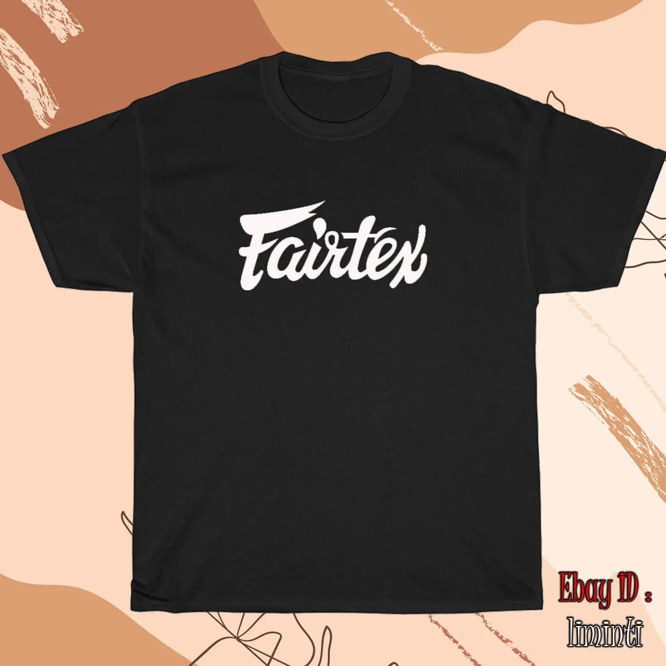 FAIRTEX BE INSPIRED Logo Men's Black/Grey/White/Navy T-Shirt Size S to 5XL