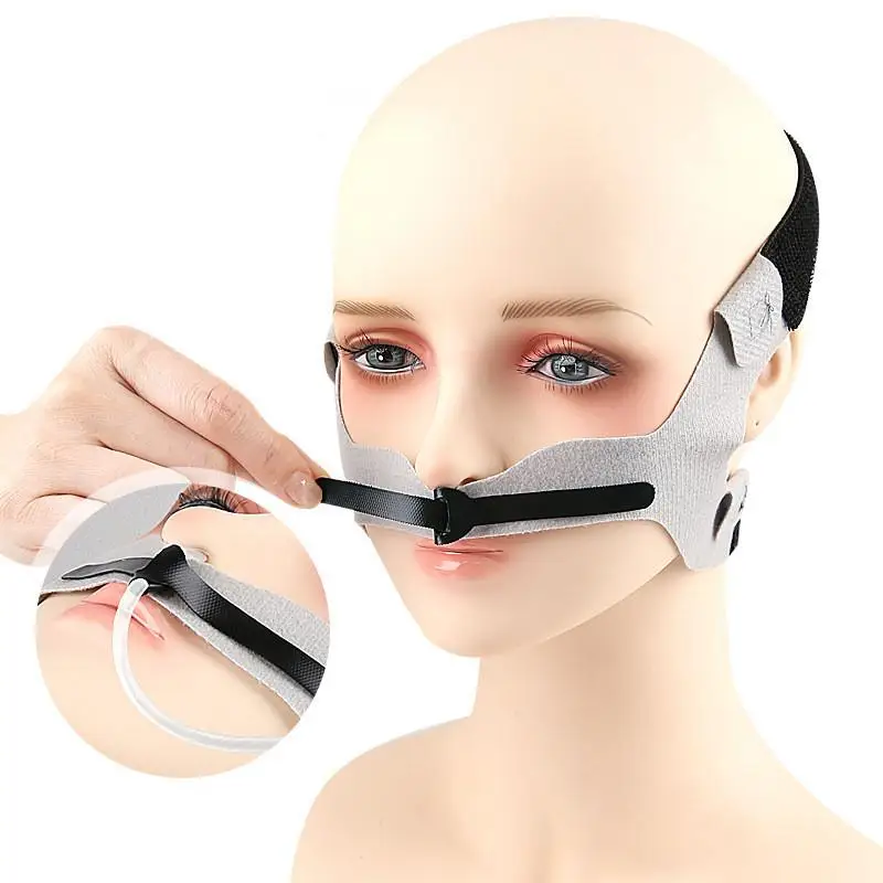 1pcs Comfort Hypoallergenic Oxygen Nasal Cannula Headband Ear Oxygen Tubing Protectors Elastic Nasal Oxygen Tube Fixation Strap