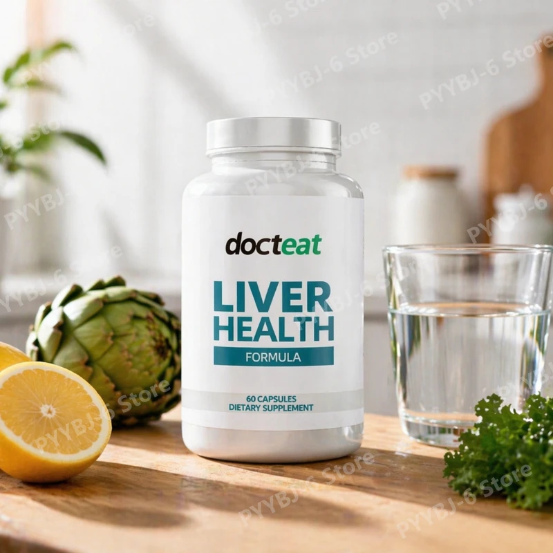 

Капсулы Herbal Wellness Formula с расторопшей, куркумой, одуванчиком и артишоком, травяная диетическая добавка, 60 капсул