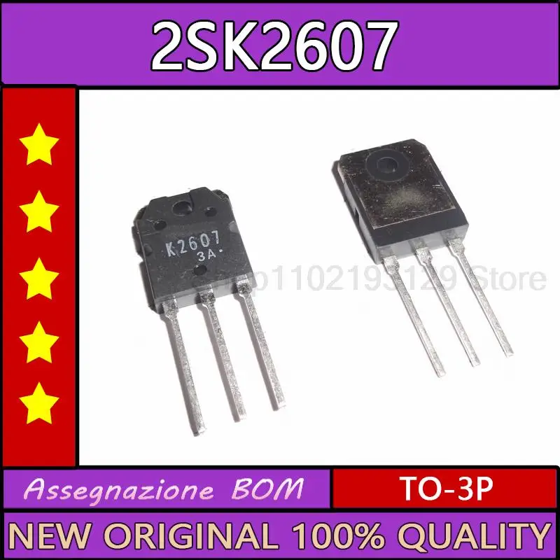 2PCS/LOT K2607: brand new and original imported 2sk2607 can be replaced by 2sk2746