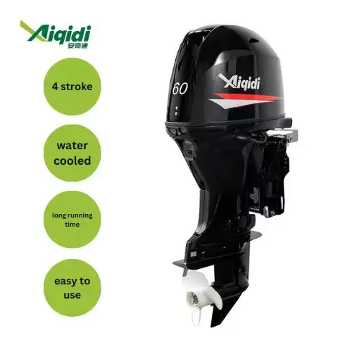 AIQIDI Marine F60 4-Stroke EFI Outboard Motor New In Stock Marine Engine Sailboat Fuel Injection