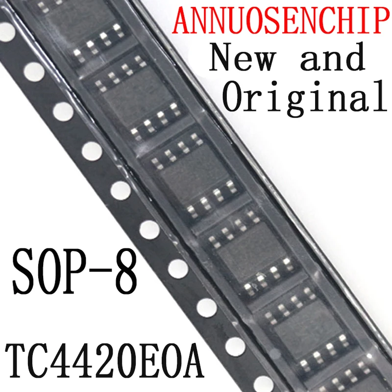 5PCS New And Original SOP-8 TC4420E SOP TC4420 SOP8 4420EOA TC4420COA TC4420C TC4420EOA