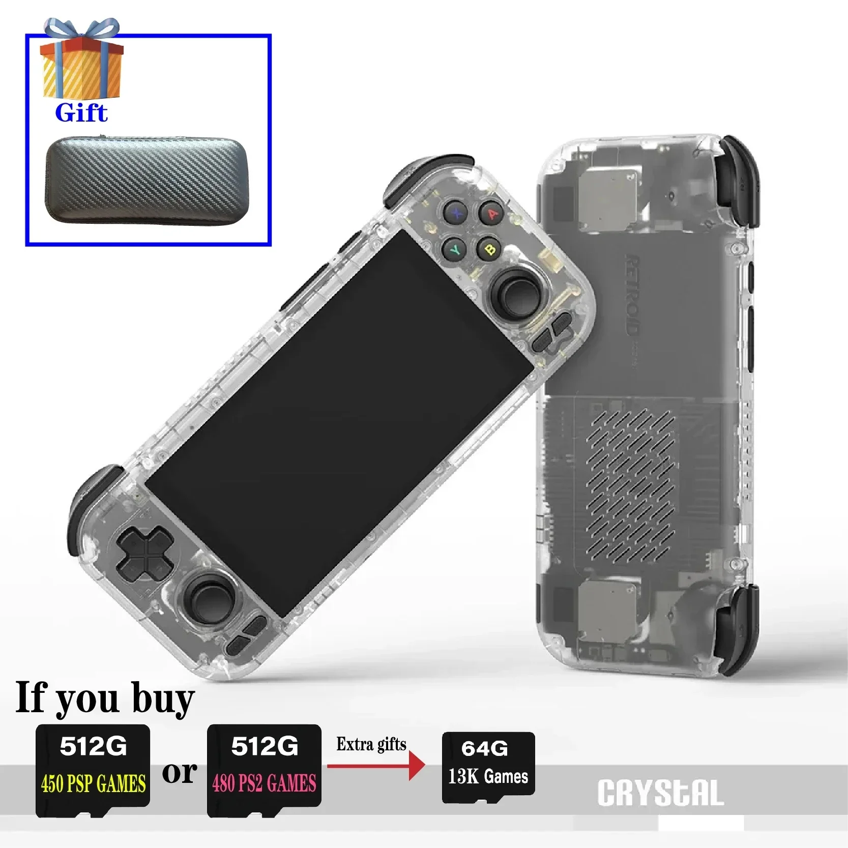 Retroid Pocket 4 Pro RP4Pro 携帯ゲーム機 ビデオプレーヤー