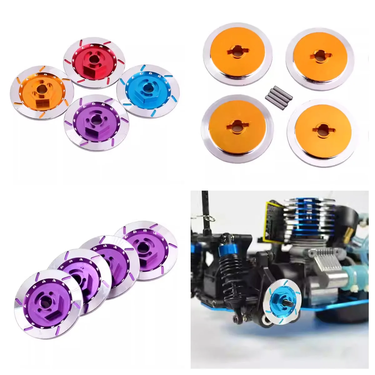 

MJX 14301 14302 14303 14209 14210 16207 16208 16209 16210 H16V3 RC металлический дисковый тормоз, разъем 12 мм, аксессуары