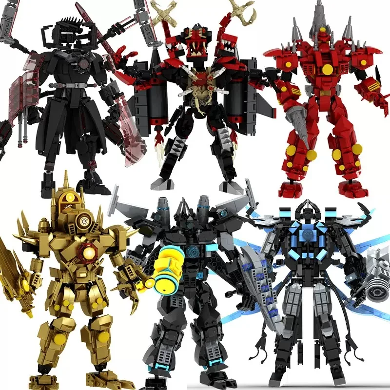 

Усовершенствованный новый конструктор Blo Toilet Doctor Titan Monitor King Guitar Axe Sound Man Boy Eonal Assembly Toy Blo Building Set