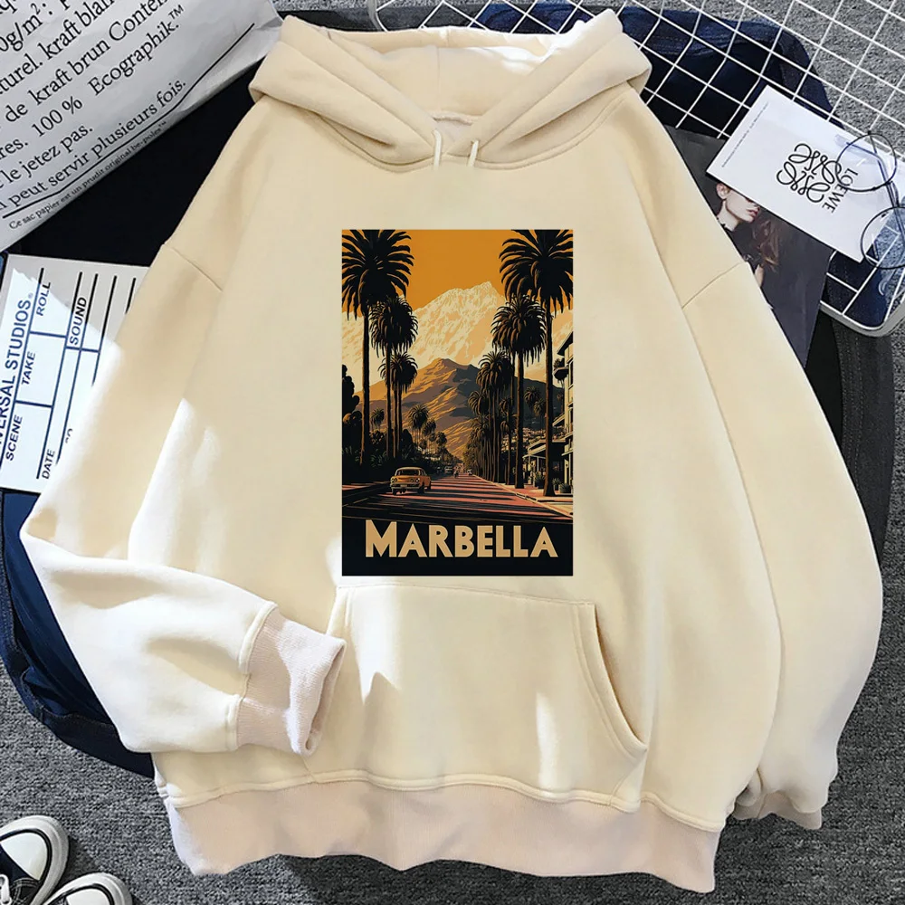 Malaga hoodies women anime vintage clothing hoddies female gothic tracksuit