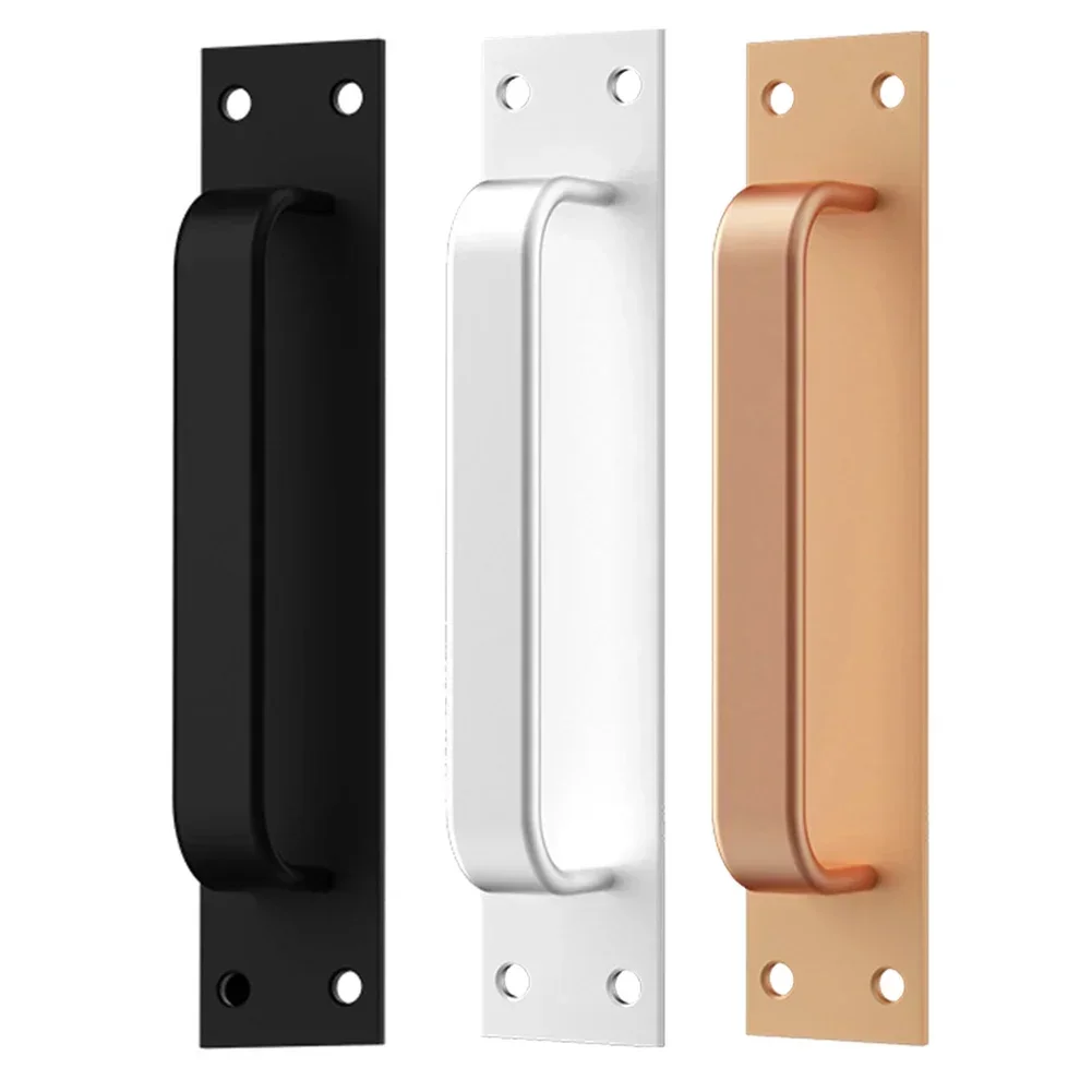 1pc Door Handle Aluminum Alloy Window Cabinet Balcony Sliding Door Pull Closet Furniture Hardware Home Improvement