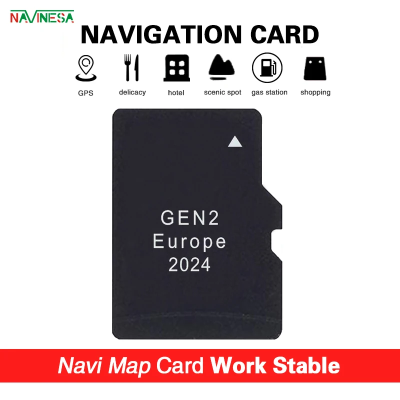 

Обновление GPS-карт 2024, Европа, Северная Америка, спутниковая навигация для Subaru GEN2 Outback/Levorg/Impreza, автомобильная навигация P56YH03-E2024, TF-карта