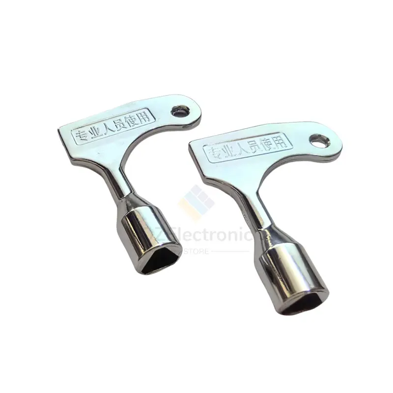 1 قطعة مفتاح ربط مثلث داخلي متعدد الوظائف عالمي، عداد مياه المصعد، خزانة التحكم الكهربائية، صمام عداد كهربائي