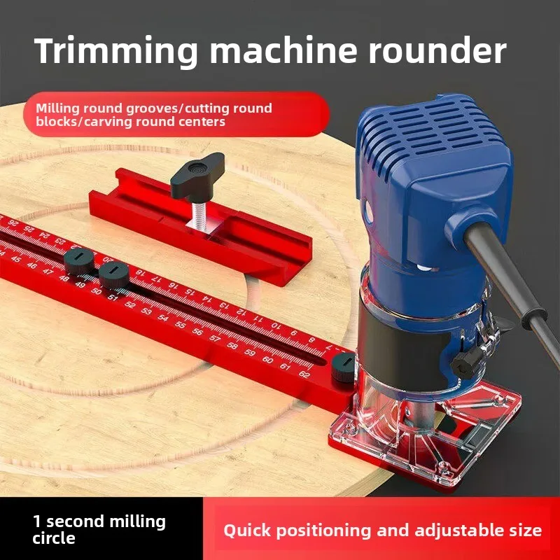 Wooden board cut round and wash round, upgraded milling round 400mm basic model + trimming machine y