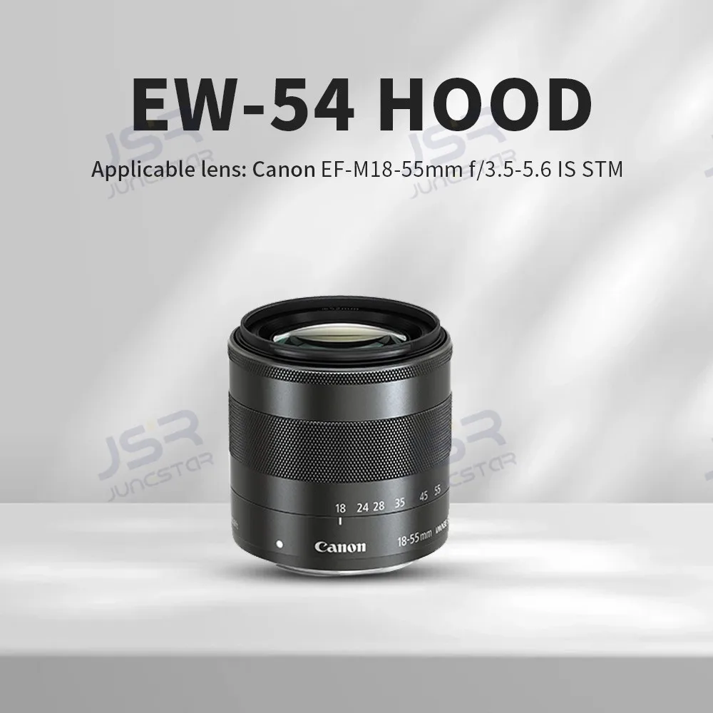 Подходит для Canon EW-54 световой экран EOS M2 EOSM3 беззеркальный EF-M 18-55 мм крышка объектива лотоса
