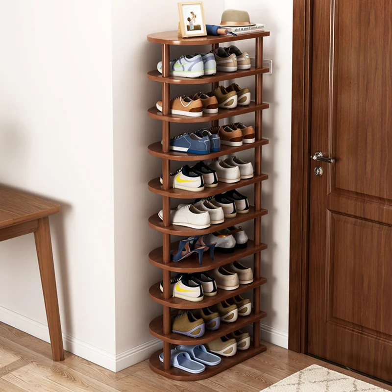 Custom Shoe Rack Home Entrance Multi-layer Simple Storage Rack Indoor Organizer New 2025 Hot-Selling Narrow Shoe Cabinet