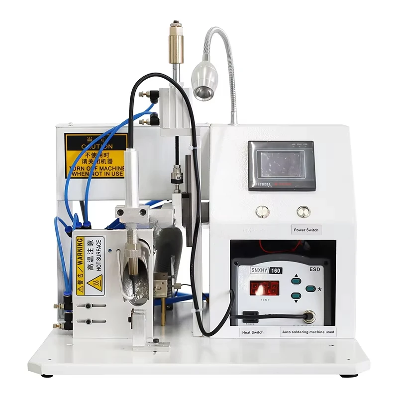 YH-HXJ Semi-automatic Electronic Components Wire Soldering Machine PVC Welding Machine