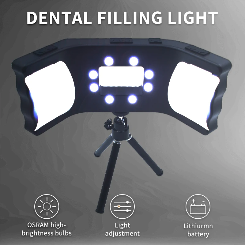 Dental Intraoral Photography Oral Filling Lamp Flash Light for Dental Dentist Supply Bright Environment Photo Macro Phone Lamp