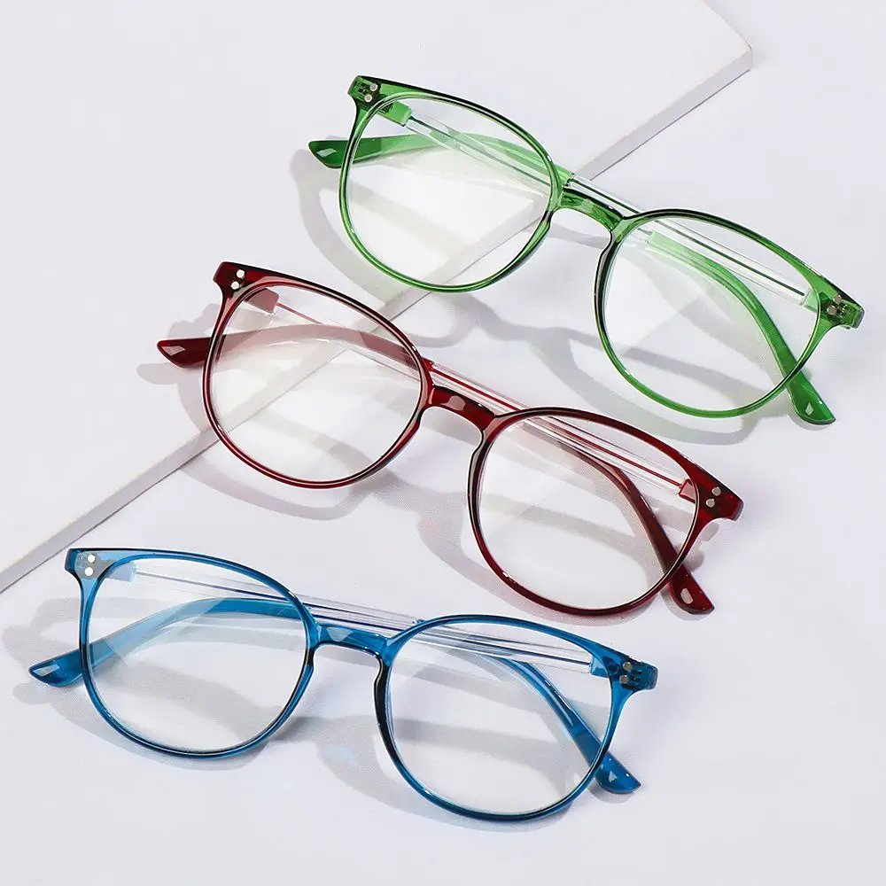 Portable Reading Glasses Men Women Presbyopic Square Unisex Classic Readers Eyeglasses Vision Care +1 +15 +2 +25 +3 +35 +400