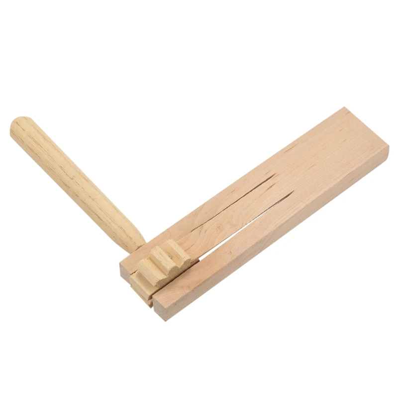 Wooden Spinning Ratchet Noise Maker Grogger Traditional Matraca For Parties Sports Events And Celebrations